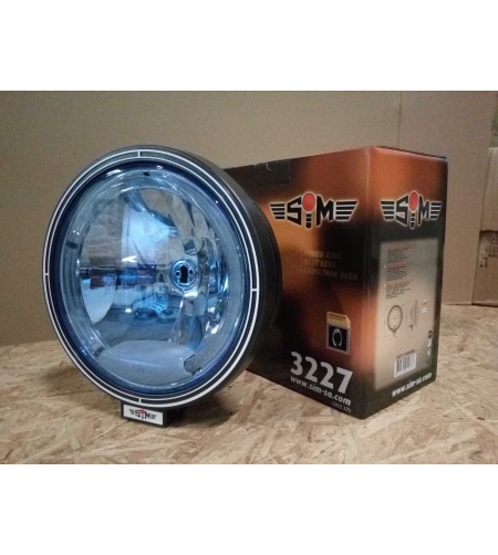 Driving light - SIM - 3227 - Full LED - 8.8" - 22.3cm - Blue - Celis - Position light White - Driving