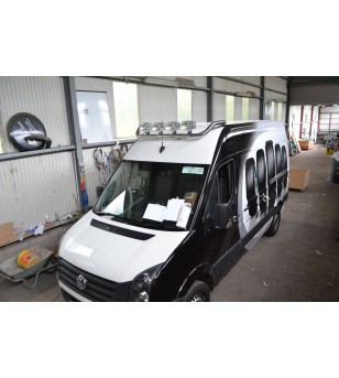 MAN TGE 17+ Roofbar RVS - RB-BRAGVWC07 - Roofbar / Roofrails - Verstralershop