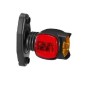 Begrenzungsleuchten - SIM - 3174 Small - Links/Rechts - 3.7" - 9.5cm - LED - Weiß/Amber/Rot - 12V-24V 