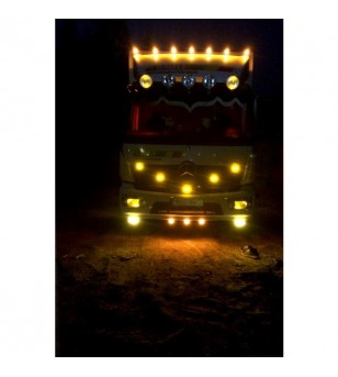 Markeringslampa LED 84mm Orange - 800281