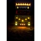 Markeringslicht - Ledson - 3.3" - 8.4cm - Amber - 12V-24V Markeringslicht - Ledson - 3.3" - 8.4cm - Amber - 12V-24V