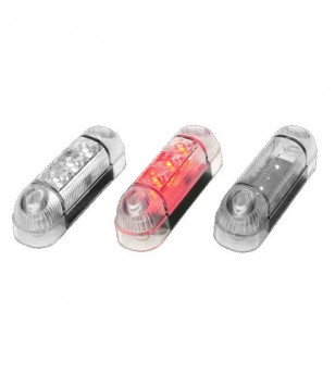Markeerlicht LED 84mm Rood - 800285 - Lights and Styling