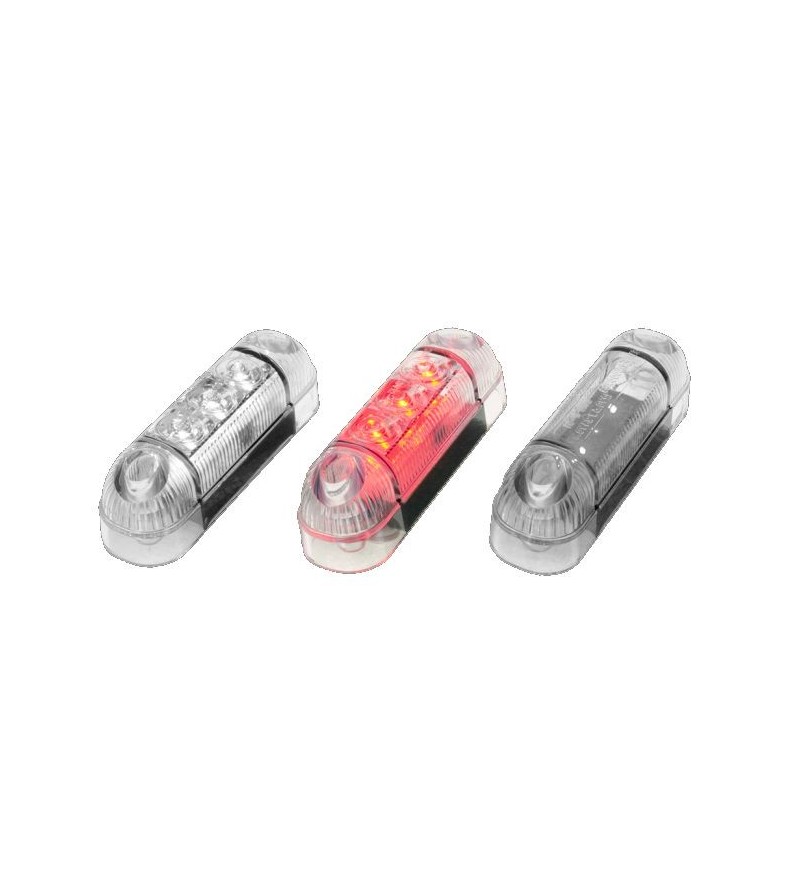 Markerlight LED 84mm Red - 800285 - Lights and Styling