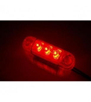 Markeringslampa LED 84mm Röd - 800285