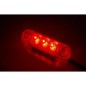 Markeringslicht - Ledson - 3.3" - 8.4cm - Rood - 12V-24V
