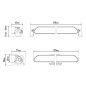 LED Light bar - Lazer - Linear 12 - Elite - 14.6" - 37cm - Position light White - Driving