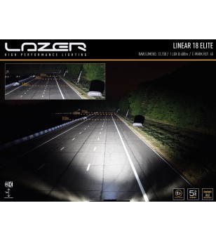 Lazer Linear-18 Elite med positionsljus - 0L18-PL-LNR