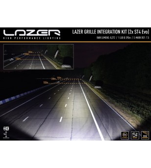 Transit 2015- Lazer LED Grille Kit - GK-FT-01K