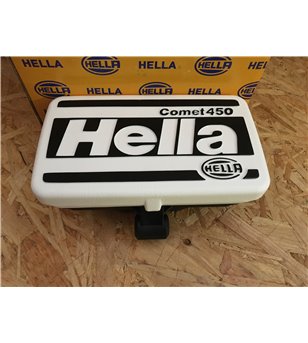 Hella Comet 450 beschermkap wit bedrukt - 8XS 137 000-001 - Overige accessoires - Verstralershop