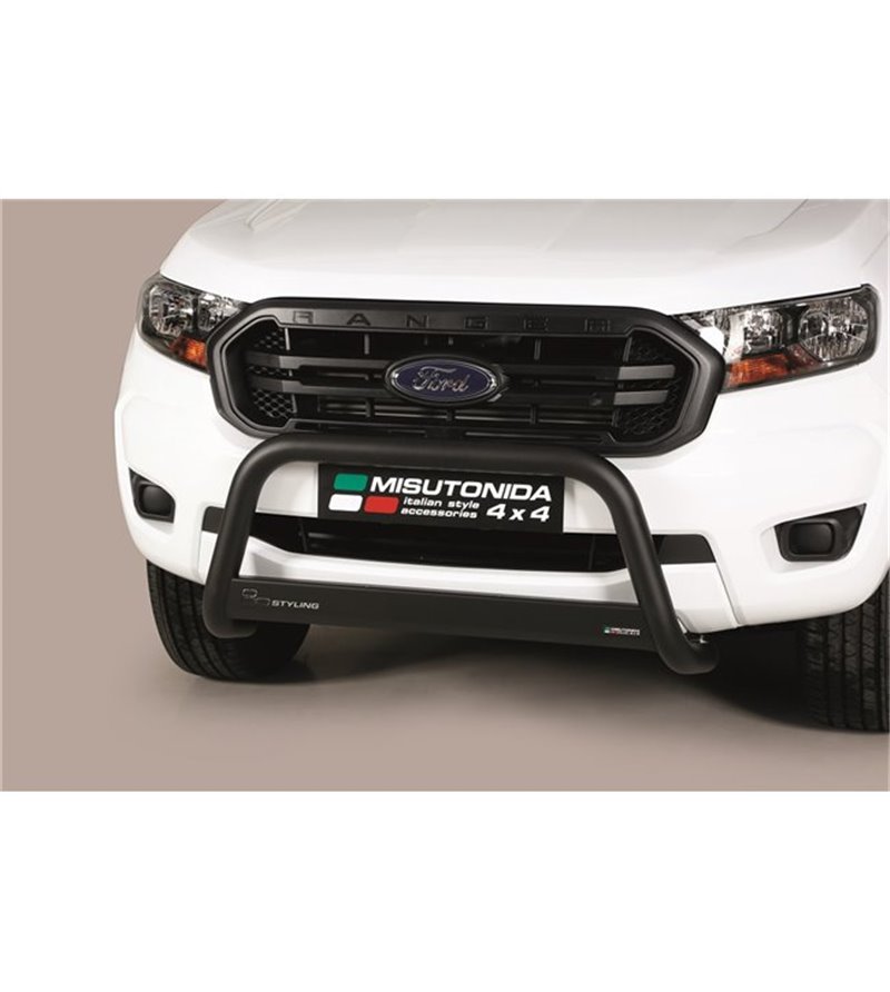 Ranger D.C. 19- EC Approved Medium Bar Black Powder Coated - EC/MED/295/PL - Bullbar / Lightbar / Bumperbar - Verstralershop