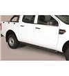 Ranger 19- Double Cab Grand Pedana ø76 Black Powder Coated - GP/295/PL - Lights and Styling