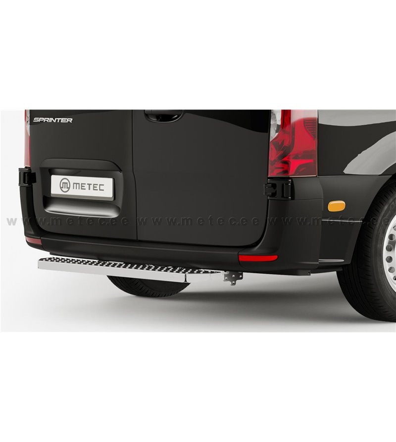 MB SPRINTER 18+ RUNNING BOARDS VAN TOUR rear doors - 818020 - Rearbar / Opstap - Verstralershop