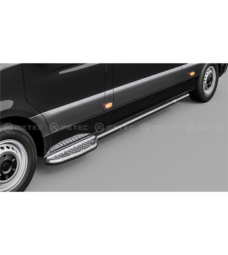 VW CRAFTER 17+ L2 SIDEBARS SIDE BOARD TOUR - 840801770 - Lights and Styling