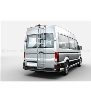 VW CRAFTER 17+ Rear ladder - H1 roof - 840833 - Rearbar / Opstap - Verstralershop