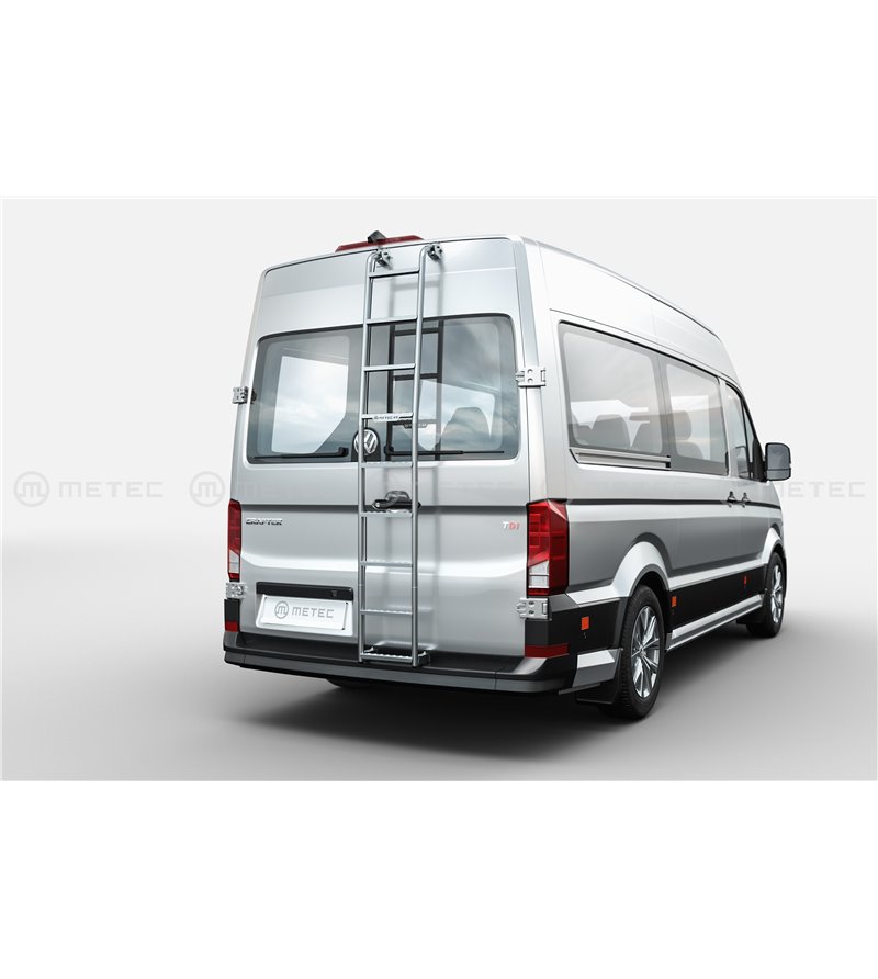 VW CRAFTER 17+ Rear ladder - H2 roof - 840834 - Rearbar / Opstap - Verstralershop