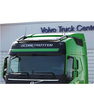 VOLVO FH 13+ ROOF LAMP HOLDER with 2x Rigid SR20 LEDBAR - Globetrotter roof - 868654 - Lights and Styling