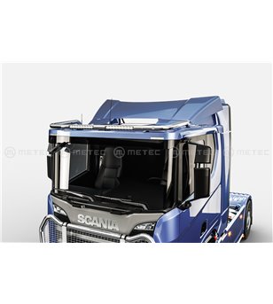 SCANIA R/G/P Serie 16+ ROOF LAMP HOLDER with 2x Lucidity 18" LEDBAR - Low roof - 864659 - Lights and Styling