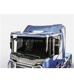 SCANIA R/G/P Serie 16+ ROOF LAMP HOLDER with 2x Rigid SR20 LEDBAR - Low roof - 864658 - Lights and Styling