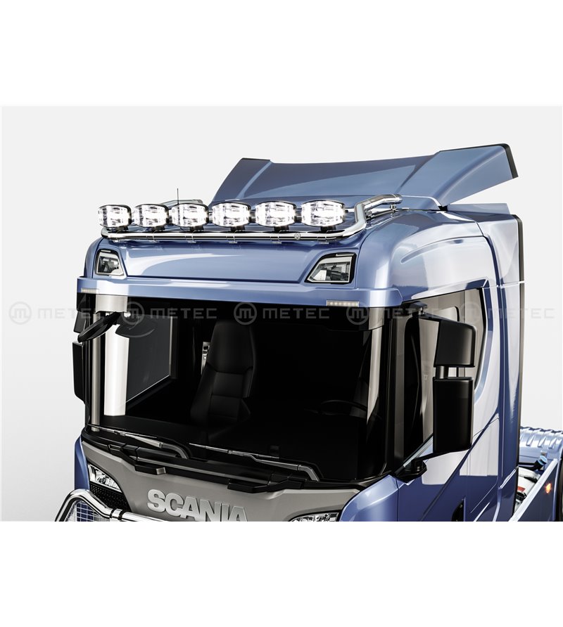 Takbåge - Metec - Wide - 6 klemfästen - Scania - G/P/R/S - Normal-Highline - 2016+ Takbåge - Metec - Wide - 6 klemfästen - Scania - G/P/R/S - Normal-Highline - 2016+