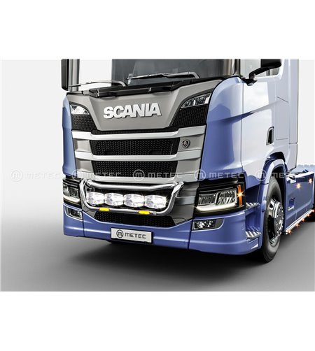 SCANIA R/S/G/P Serie 16+ FRONT LAMP HOLDER with strobes TAILOR - 864522 - Lights and Styling