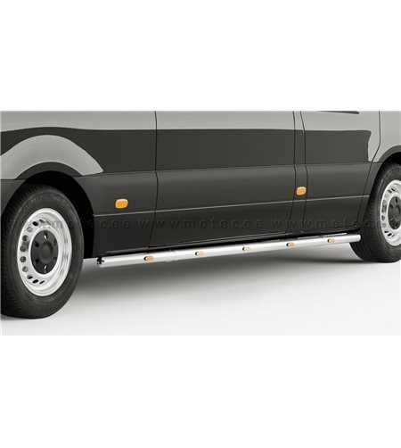 MB SPRINTER 07+ SIDEBARS BRACE IT LED - WB 3665mm - 818007 - Sidebar / Sidestep - Verstralershop