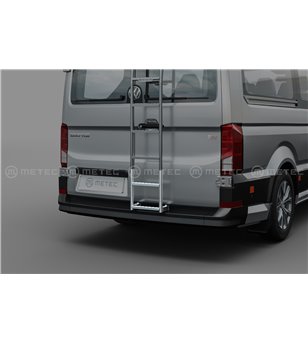 VW CRAFTER 17+ Rear ladder extension set - H1 roof - 840831 - Rearbar / Opstap - Verstralershop