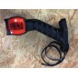 Breedtelamp - SIM - 3174 Large - Links - 6.7" - 17cm - LED - Wit/Amber/Rood - 12V-24V