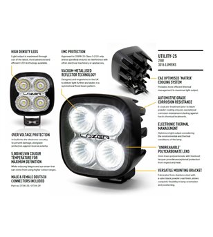 Lazer Utility 25 - 00U25-U-B