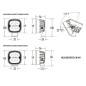 Work light - Lazer - Utility 25 - 3.1" - 7.9cm - Work / Scene