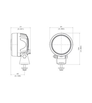 ABL RL 1000 Led Flood Arbetsljus DT