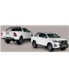 TOYOTA HILUX 19+ Oval Design Side Protections Inox - Double Cab - DSP/410/IX - Lights and Styling