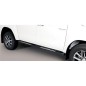 Sidebars - Misutonida - Design - Oval - Black matte - Set - Toyota - Hilux - Double Cab - 2019+