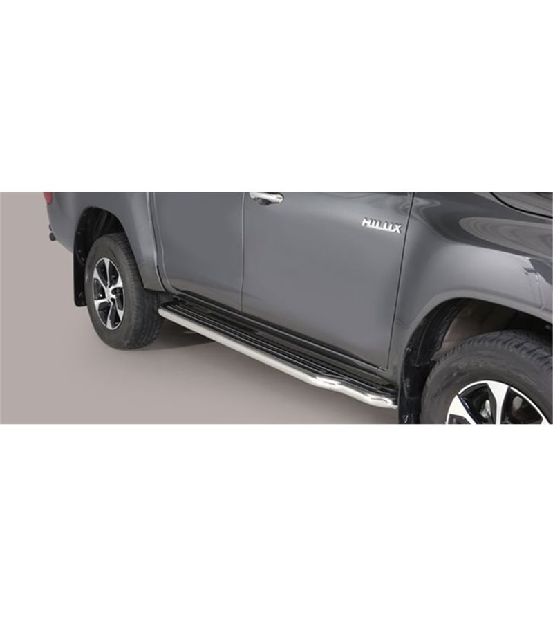 TOYOTA HILUX 19+ Sidesteps Inox - Double Cab - P/410/IX - Sidebar / Sidestep - Verstralershop