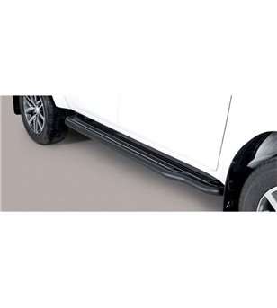 TOYOTA HILUX 19+ Sidesteps Black Coated - Double Cab - P/410/PL - Sidebar / Sidestep - Verstralershop