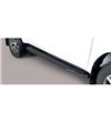 TOYOTA HILUX 19+ Sidesteps Black Coated - Double Cab - P/410/PL - Lights and Styling