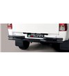 TOYOTA HILUX 19+ Double Bended Rear Protection Black Coated - DBR/410/PL - Lights and Styling