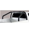 TOYOTA HILUX 19+ Roll Bar on Tonneau Black Coated Inox (2 pipes version) - RLSS/2410/PL - Rollbars / Sportsbars - Verstralershop