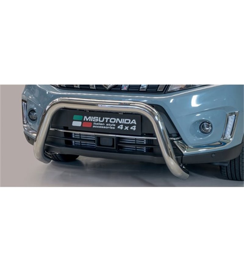 Vitara 2019- EC Approved Super Bar Inox ø76 rvs - EC/SB/455/IX - Lights and Styling