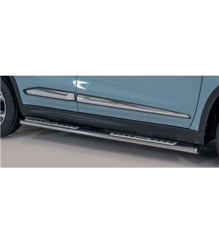 Vitara 2019- Design Side Protections Inox rvs - DSP/455/IX - Bullbar / Lightbar / Bumperbar - Verstralershop