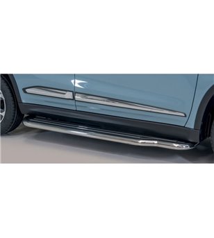 Vitara 2019- Sidesteps Inox ø50 rvs - P/455/IX - Lights and Styling