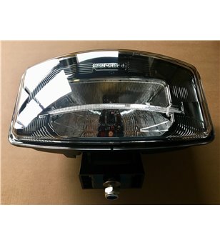 Boreman LED Driving Lamp with light-bar - Smoked Chrome - 1001-1670 - Lighting - Verstralershop