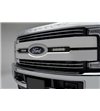 Ford Super Duty 2017- Grille LED Kit Black - incl 2x 6" led (Lariat, King Ranch) - Z415471-KIT - Lights and Styling