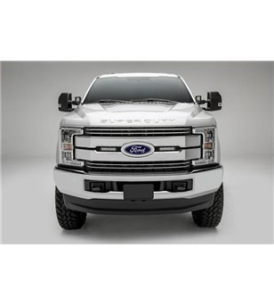 Grille Kit - Z-Roadz - OEM Grille Kit - 2x 6'' LED bar (single) - Zwart - Lariat / King Ranch - Ford - Super Duty - 2017-2019