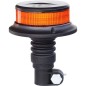 Beacon - Ledson - Slim - Amber - Standing leg - 7 flash patterns - Amber - R65 - 12V-30V Beacon - Ledson - Slim - Amber - Standing leg - 7 flash patterns - Amber - R65 - 12V-30V