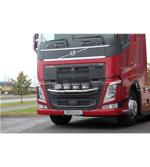 LED-beleuchtete Grillbuchstaben Volvo Edelstahl Truck Accessoires