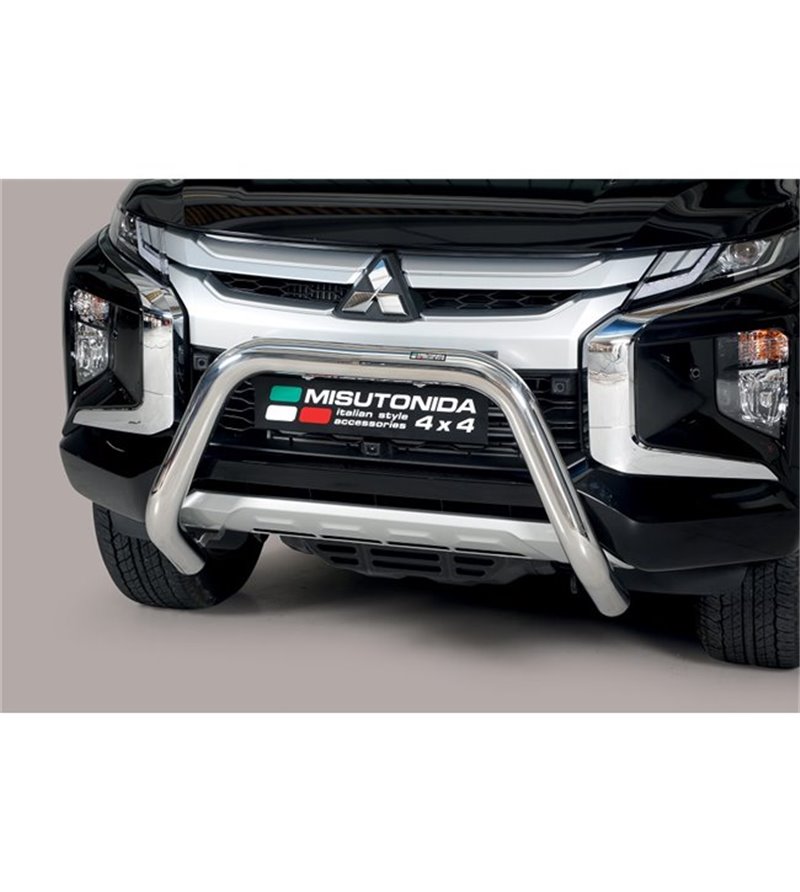 L200 DC 2019- EC Approved Super Bar Inox - EC/SB/460/IX - Bullbar / Lightbar / Bumperbar - Verstralershop