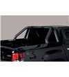 L200 DC 2019- Roll Bar on Tonneau Inox (2 pipes version) Black Powdercoated - RLSS/2390/PL - Lights and Styling