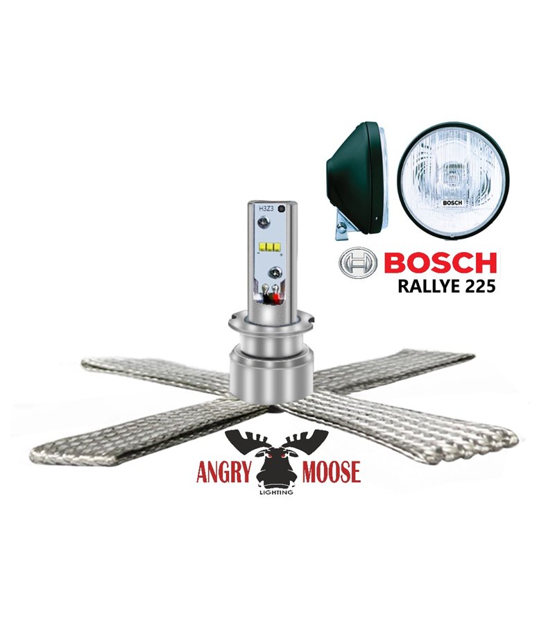AngryMoose BOSCH Rallye 225 LED replacement bulb - G10-H3-6000-BOSCH - Lights and Styling