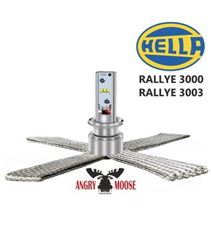 AngryMoose HELLA Rallye 3000/3003 LED ersättningslampa - G10-H1-6000-H300X - Lights and Styling