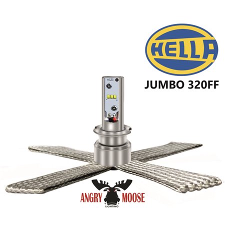 AngryMoose HELLA Jumbo 320FF LED-Ersatzlampe - G10-H7-6000-JUMBO320